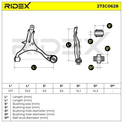 Wahacz RIDEX 273C0628 273C0628 - foto 5
