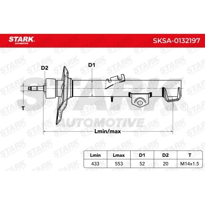 Amortyzator Stark SKSA-0132197 SKSA-0132197 - foto 3