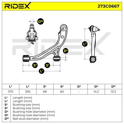 Wahacz RIDEX 273C0667 273C0667 - foto 6