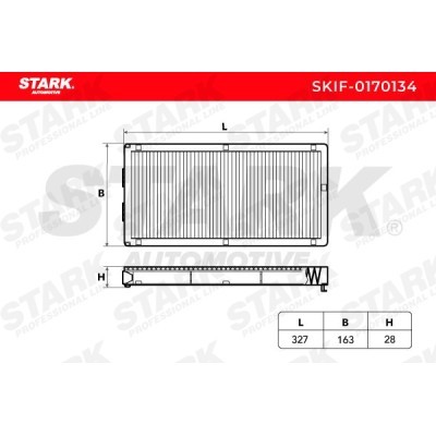 Filtr Kabinowy Stark SKIF-0170134 SKIF-0170134 - foto 3