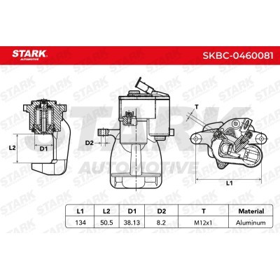 Zacisk Hamulcowy Stark SKBC-0460081 SKBC-0460081 - foto 4