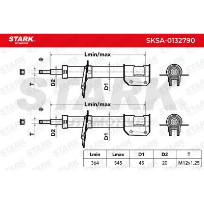 Amortyzator Stark SKSA-0132790 SKSA-0132790 - foto 4
