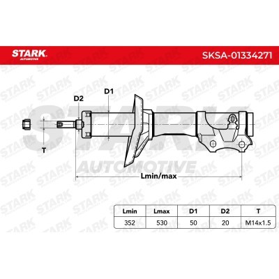 Amortyzator Stark SKSA-01334271 SKSA-01334271 - foto 7