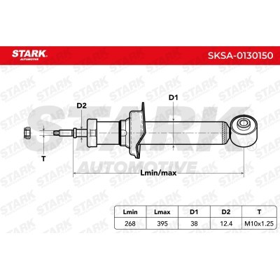 Amortyzator Stark SKSA-0130150 SKSA-0130150 - foto 4
