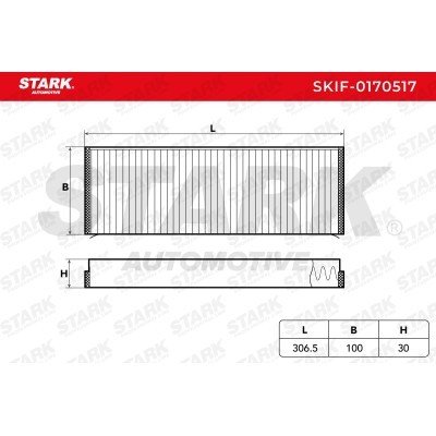 Filtr Kabinowy Stark SKIF-0170517 SKIF-0170517 - foto 3