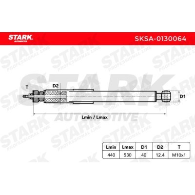 Amortyzator Stark SKSA-0130064 SKSA-0130064 - foto 3