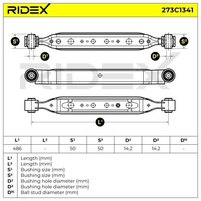 Wahacz RIDEX 273C1341 273C1341 - foto 5