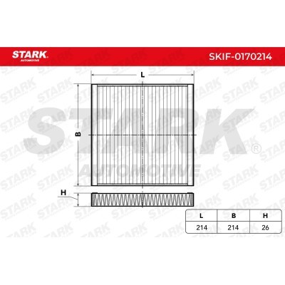 Filtr Kabinowy Stark SKIF-0170214 SKIF-0170214 - foto 4