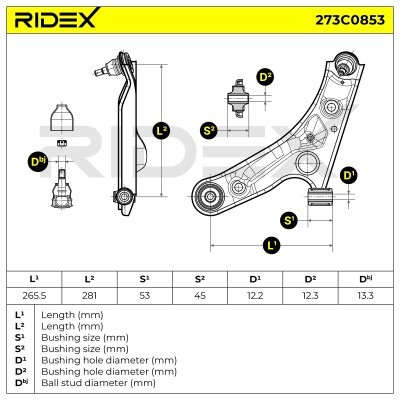 Wahacz RIDEX 273C0853 273C0853 - foto 7