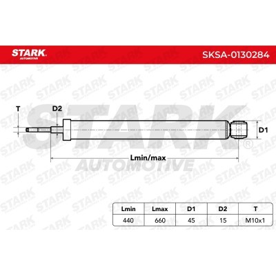 Amortyzator Stark SKSA-0130284 SKSA-0130284 - foto 3