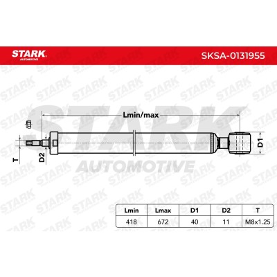 Amortyzator Stark SKSA-0131955 SKSA-0131955 - foto 5