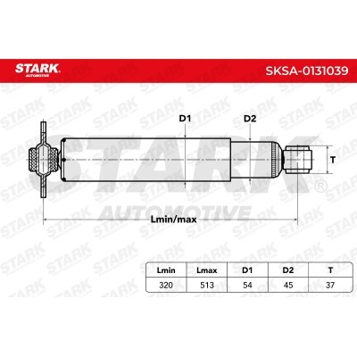 Amortyzator Stark SKSA-0131039 SKSA-0131039 - foto 3