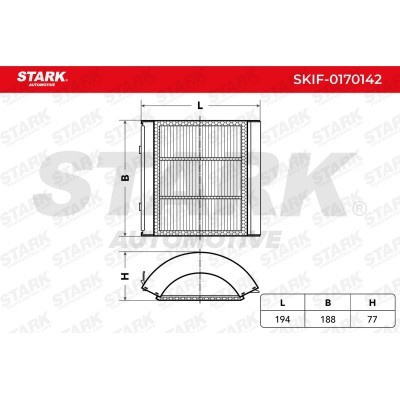 Filtr Kabinowy Stark SKIF-0170142 SKIF-0170142 - foto 6
