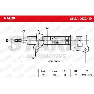 Amortyzator Stark SKSA-0132419 SKSA-0132419 - foto 3