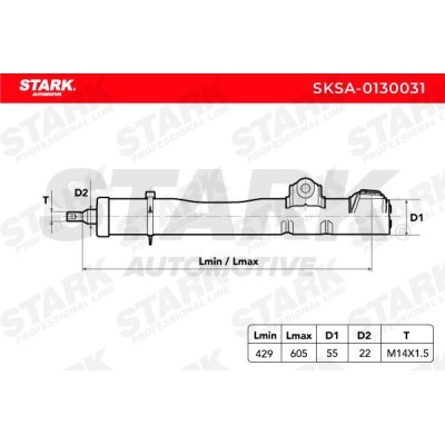 Amortyzator Stark SKSA-0130031 SKSA-0130031 - foto 4