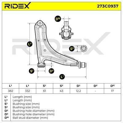 Wahacz RIDEX 273C0937 273C0937 - foto 9