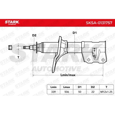 Amortyzator Stark SKSA-0131757 SKSA-0131757 - foto 3