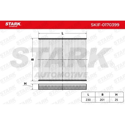 Filtr Kabinowy Stark SKIF-0170399 SKIF-0170399 - foto 3