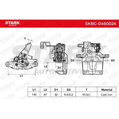 Zacisk Hamulcowy Stark SKBC-0460024 SKBC-0460024 - foto 8