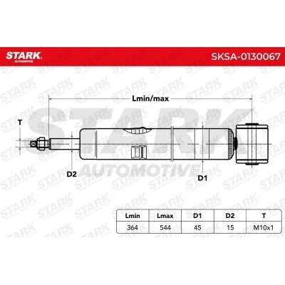 Amortyzator Stark SKSA-0130067 SKSA-0130067 - foto 3