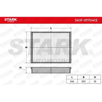 Filtr Kabinowy Stark SKIF-0170412 SKIF-0170412 - foto 4