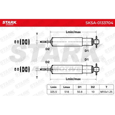 Amortyzator Stark SKSA-0133704 SKSA-0133704 - foto 4