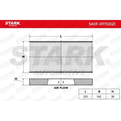 Filtr Kabinowy Stark SKIF-0170021 SKIF-0170021 - foto 3