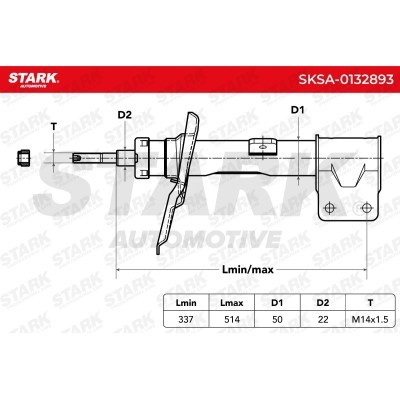 Amortyzator Stark SKSA-0132893 SKSA-0132893 - foto 5