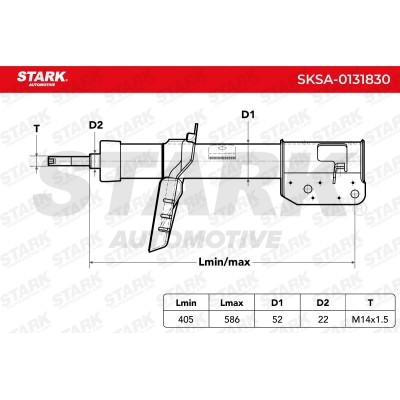 Amortyzator Stark SKSA-0131830 SKSA-0131830 - foto 7