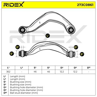 Wahacz RIDEX 273C0861 273C0861 - foto 5