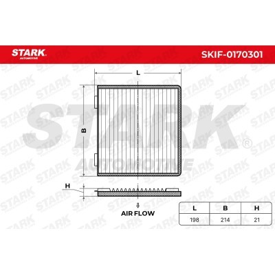 Filtr Kabinowy Stark SKIF-0170301 SKIF-0170301 - foto 6