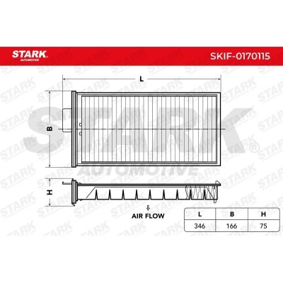 Filtr Kabinowy Stark SKIF-0170115 SKIF-0170115 - foto 2