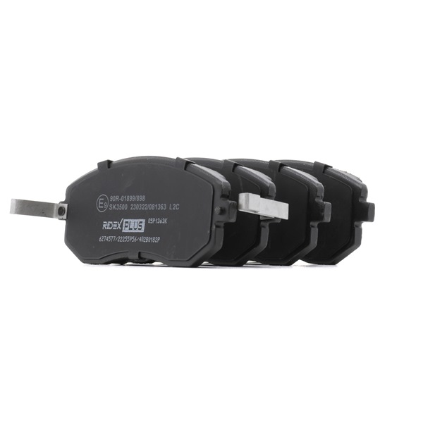 Klocki hamulcowe RIDEX 402B0182P 402B0182P - foto 1