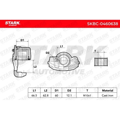 Zacisk Hamulcowy Stark SKBC-0460638 SKBC-0460638 - foto 6