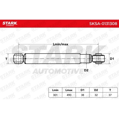 Amortyzator Stark SKSA-0131308 SKSA-0131308 - foto 5