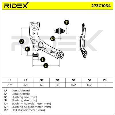 Wahacz RIDEX 273C1034 273C1034 - foto 8