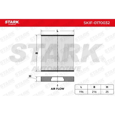 Filtr Kabinowy Stark SKIF-0170032 SKIF-0170032 - foto 2