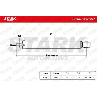 Amortyzator Stark SKSA-0132067 SKSA-0132067 - foto 3