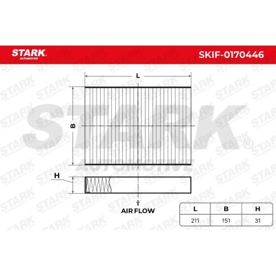 Filtr Kabinowy Stark SKIF-0170446 SKIF-0170446 - foto 2