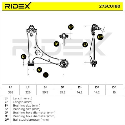 Wahacz RIDEX 273C0180 273C0180 - foto 5