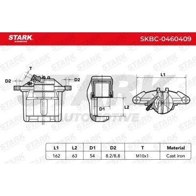 Zacisk Hamulcowy Stark SKBC-0460409 SKBC-0460409 - foto 8