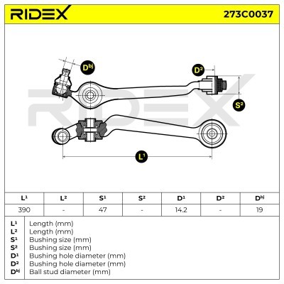 Wahacz RIDEX 273C0037 273C0037 - foto 6