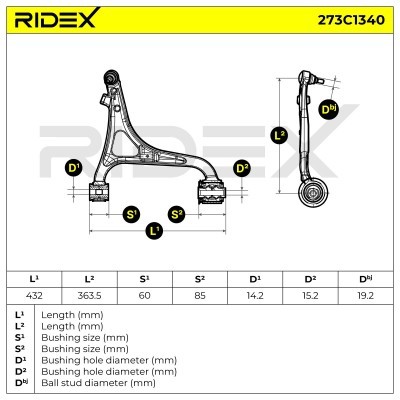 Wahacz RIDEX 273C1340 273C1340 - foto 5