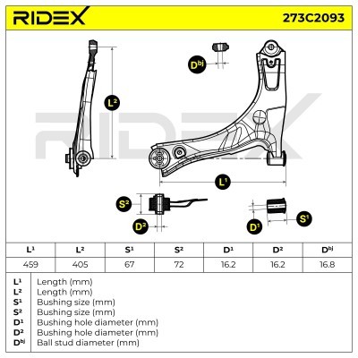 Wahacz RIDEX 273C2093 273C2093 - foto 5