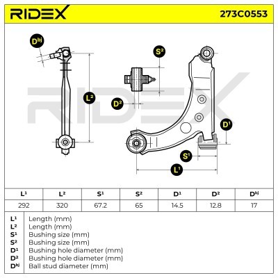 Wahacz RIDEX 273C0553 273C0553 - foto 7