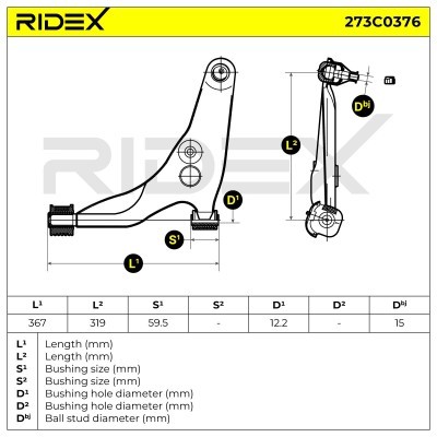 Wahacz RIDEX 273C0376 273C0376 - foto 7