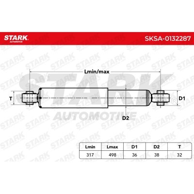 Amortyzator Stark SKSA-0132287 SKSA-0132287 - foto 3