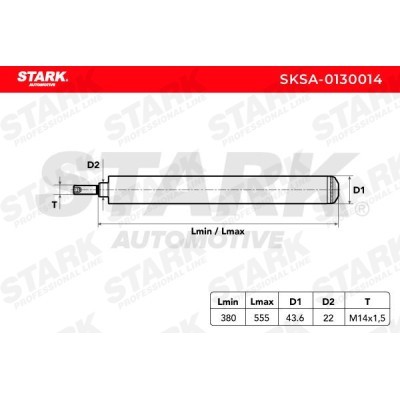 Amortyzator Stark SKSA-0130014 SKSA-0130014 - foto 5