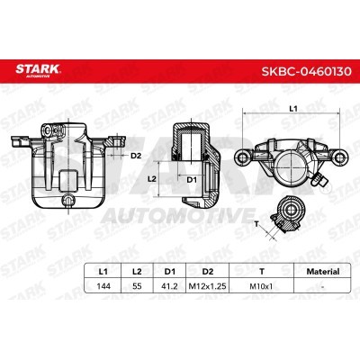 Zacisk Hamulcowy Stark SKBC-0460130 SKBC-0460130 - foto 7