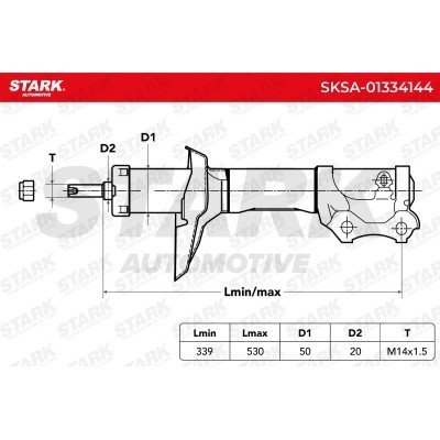 Amortyzator Stark SKSA-01334144 SKSA-01334144 - foto 7